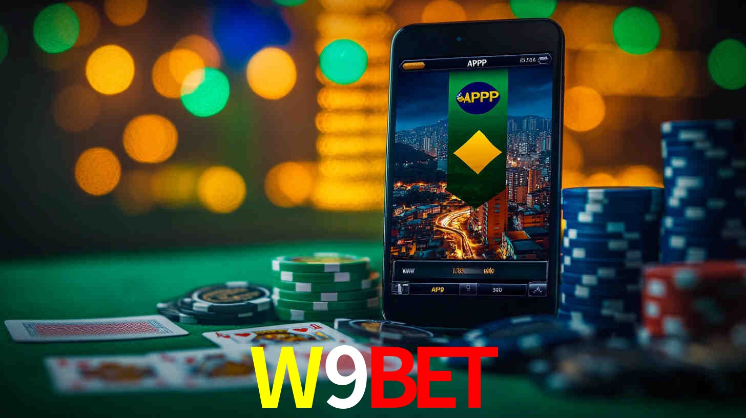 Interface do App W9BET